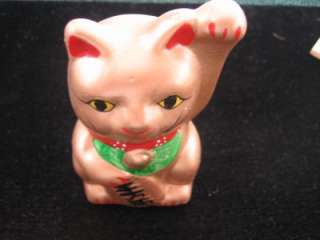 Maneki Neko Chinese Lucky Money Cat Statue~ Good Luck  