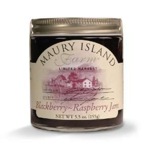   Island Farms Jam and Preserves Blackberry/Raspberry Jam 5.5 oz Jars