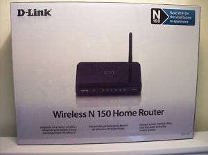 Link DIR 601 Wireless N 150 RouterNew/Sealed in Box  