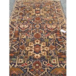  One of a Kind Tribal Pattern Baluch Hand Made Area Rug (3 