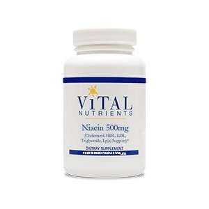  Vital Nutrients Niacin Extended Release 500 mg 90 Tablets 