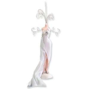  Gala Gown White Dress Jewelry Organizer Jewelry