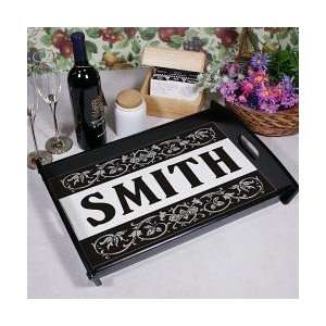   Personalized Our Family Name Breakfast Serving Tray