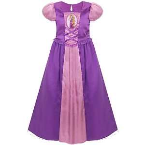   Rapunzel Princess Nightgown   Size XS 4 (Short Sleeves) Toys & Games