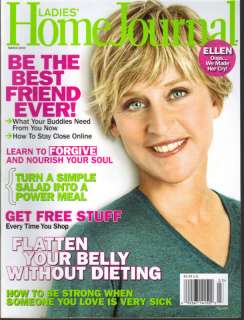 Ladies Home Journal March 2009 Ellen DeGeneres/Soul  
