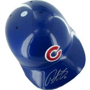  Derrek Lee Cubs Authentic Batting Helmet (SCH Auth 