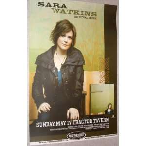  Sara Watkins Poster   Concert Flyer   Nickel Creek