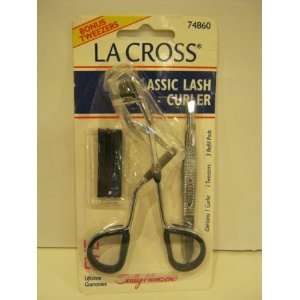 Sally Hansen La Cross Classic Lash Curler + 3 Refill Pads + Tweezers 