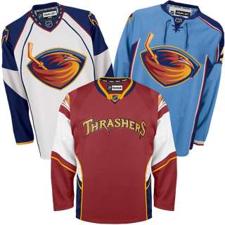 you are looking at a brand new atlanta thrashers authentic blank 