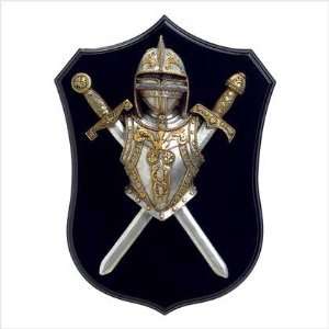  Knightly Armor Wall Plaque