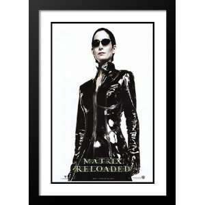  The Matrix Reloaded 32x45 Framed and Double Matted Movie 