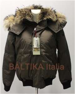 BALTIKA Double Fur Down Jacket Giubbotto Pelliccia MEN  