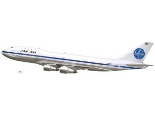 Boeing 747   121 Pan Am Clipper Victor Airplane Model  