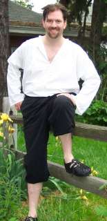 Renaissance Pants called Trews for Men  Black Size S XL  