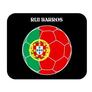  Rui Barros (Portugal) Soccer Mouse Pad 