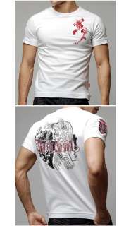   Trendy Quality Slim Fit Graphic Tattoo Design Print Top T Shirts