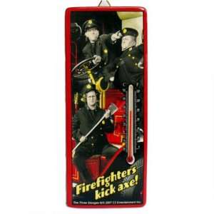   Three Stooges Firefighters Kix Axe Thermometer Patio, Lawn & Garden