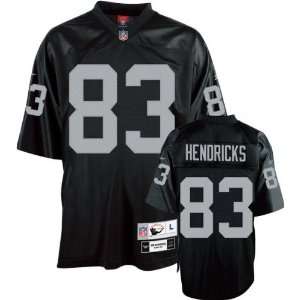 Ted Hendricks Black Reebok NFL Premier 1980 Throwback Oakland Raiders 