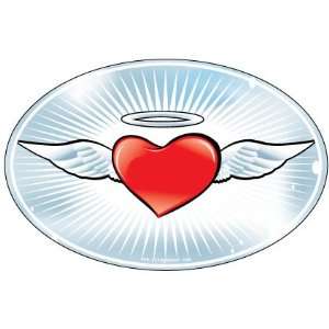    Fridgedoor  Valentines   ANGEL HEART   Car Magnet Automotive