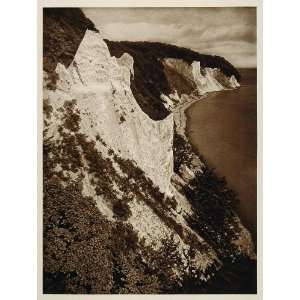  1925 Chalk Cliffs Sea Wissower Klinken Rugen Germany 