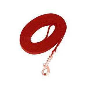    Guardian Gear Cotton Web Training Lead 30 Ft Red
