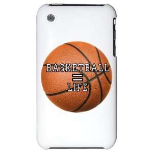    iPhone 3G Hard Case Basketball Equals Life 