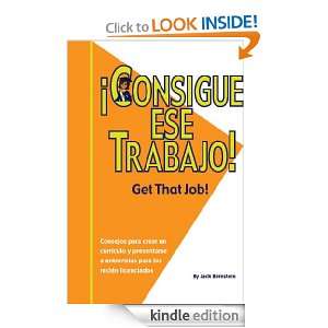 Consigue Ese Trabajo Get That Job (Spanish Edition) Jack 