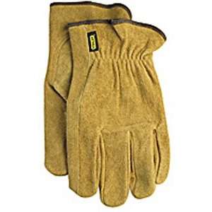  Stanley Suede Leather Gloves   Large, 12 Pair / Case 