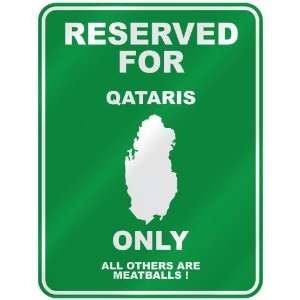   FOR  QATARI ONLY  PARKING SIGN COUNTRY QATAR