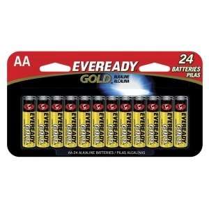  New BATTERY, AA EVEREADY GOLD 24 PACK   A91BP24HT Office 