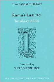 Ramas Last Act, (0814767338), Bhava Bhuti Bhava Bhuti, Textbooks 