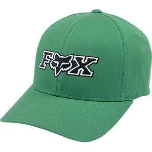  Fox Racing Corpo Flexfit Hat   X Small/Small/Kelly Green 