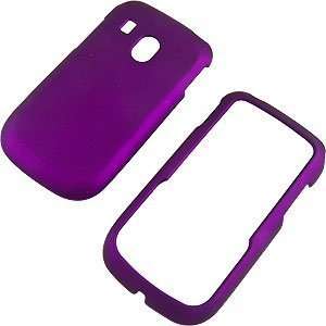  Grape Rubberized Protector Case for LG 500G Cell Phones 