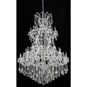  Elegant Lighting 2801G54C GT/RC chandelier from Maria 