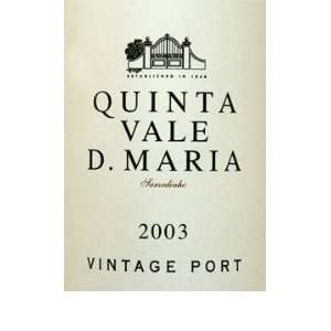   Quinta do Vale Dona Maria Vintage Port 750ml Grocery & Gourmet Food