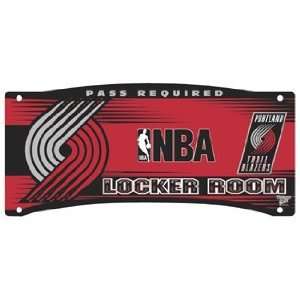  Portland Trail Blazers Locker Room Sign *SALE* Sports 