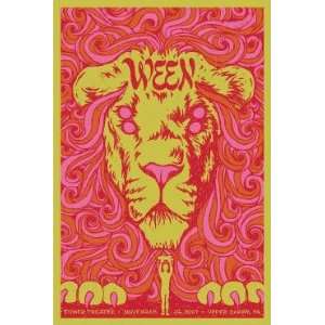  Ween Tower Theater 2007 Concert Poster SLATER