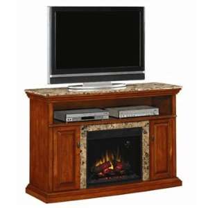Classic Flame Brighton TV Stand with 23in Electric Fireplace Inset 