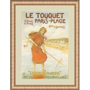  Le Touquet by Nyck   Framed Artwork