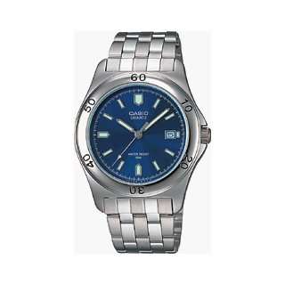  Casio Mens Classic Sporty Look Silver Watch with Date 
