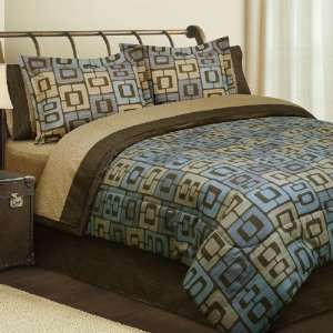 Union Square Brown Bed In A Bag, by BCP Home Inc 