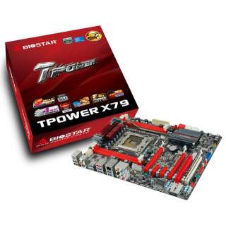 Biostar TPOWER X79 LGA2011/ Intel X79/ DDR3/4 way CrossFireX ATX 
