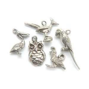  Beaders Paradise Metal Charm Mix 5/Pkg For The Birds; 3 