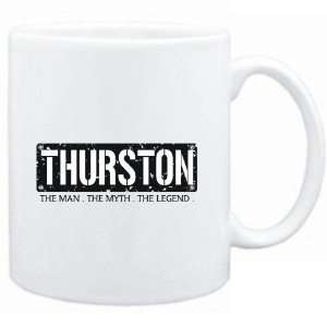  Mug White  Thurston  THE MAN   THE MYTH   THE LEGEND 