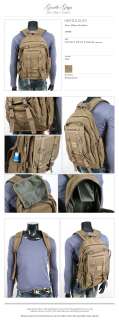 NWT MENS VINTAGE LOOK TRAVELING OUTDOOR BACKPACK MILITARY BAG MP001 