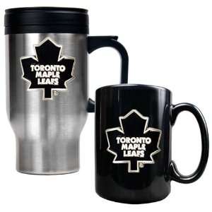  Toronto Maple Leafs Travel Mug & Ceramic Mug Set   Primary 