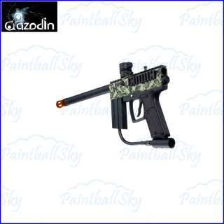 Azodin ATS Paintball Gun 2011 Camo Black Marker Gun NEW   2500  