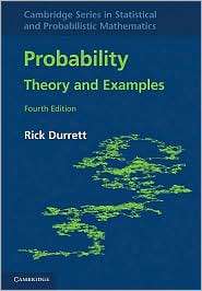   and Examples, (0521765390), Rick Durrett, Textbooks   