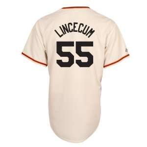  MLB Tim Lincecum San Francisco Giants Replica Home Jersey 