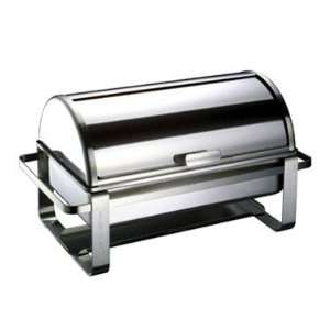   Basic Chafer With Roll Top Tip Up Cover, 9 7/8 Qt.